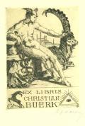 EX LIBRIS CHRISTIAN BUERK (odkaz v elektronickém katalogu)