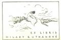 EX LIBRIS HILADY KUTHANOVÉ (odkaz v elektronickém katalogu)