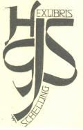 EXLIBRIS H.G.J.SCHELLING (odkaz v elektronickém katalogu)