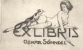 EX LIBRIS OSKAR SÖHNDEL (odkaz v elektronickém katalogu)