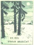 P.F. 1932 OTAKAR HRADEČNÝ (odkaz v elektronickém katalogu)