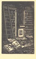 Šťastný a RADOSTNÝ NOVÝ ROK 1932 PŘEJE L. SOUČEK, KNIHKUPEC V PRAZE (odkaz v elektronickém katalogu)