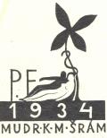 P.F.1934 MUDR K.M. ŠRÁM (odkaz v elektronickém katalogu)