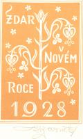 ZDAR V NOVÉM ROCE 1928 (odkaz v elektronickém katalogu)